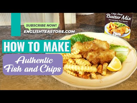 video card of How to Make Authentic Fish and Chips