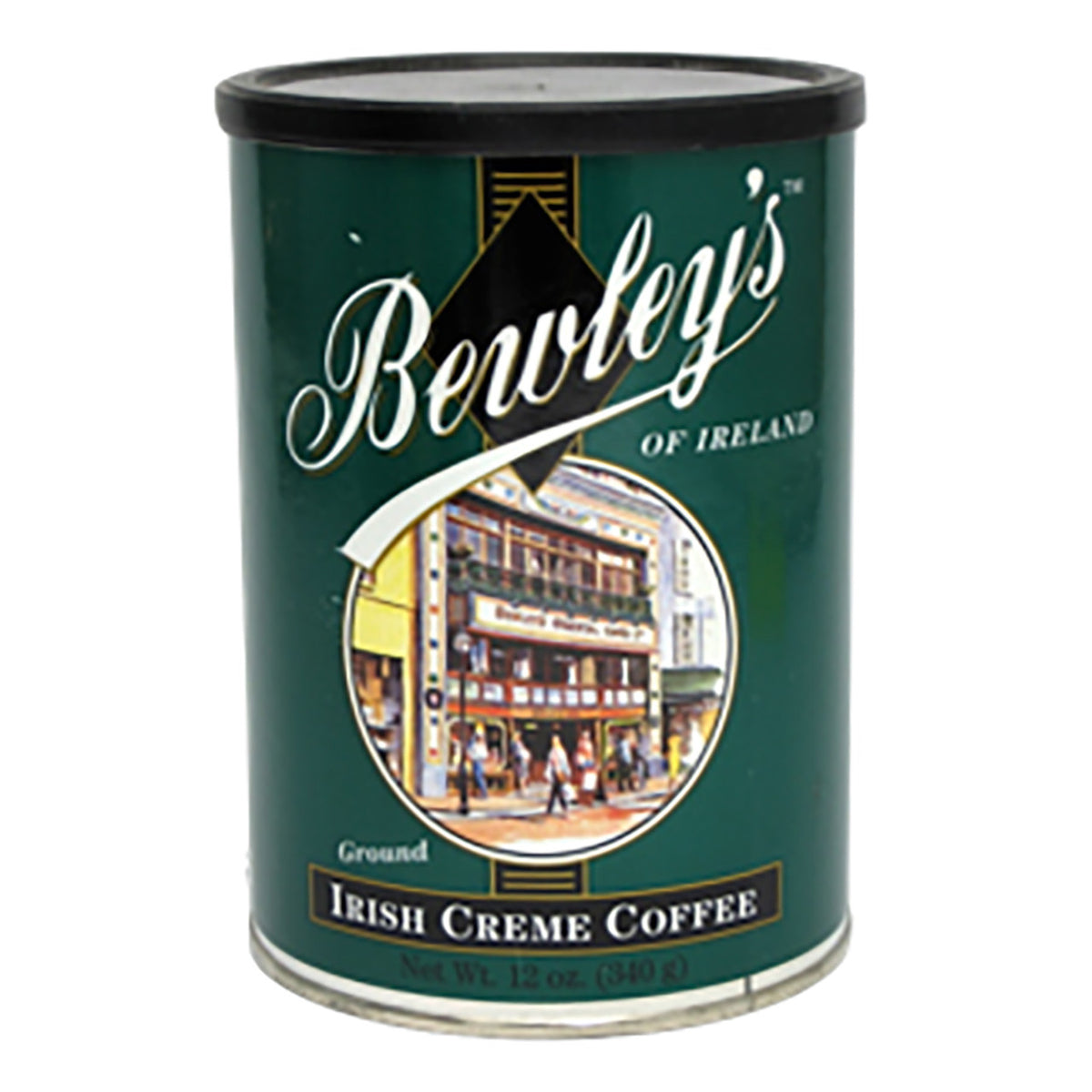 Bewley's Irish Creme Coffee can on a white background