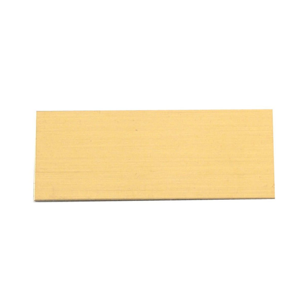 Rectangular yellow tile on a white background