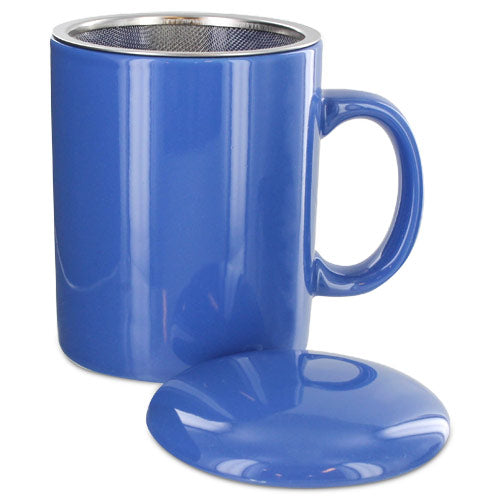 Teaz Cafe Infuser Mug with Lid - 11oz