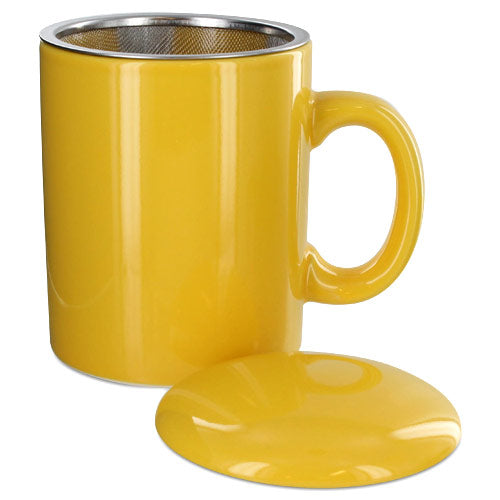 Teaz Cafe Infuser Mug with Lid - 11oz - Image 6