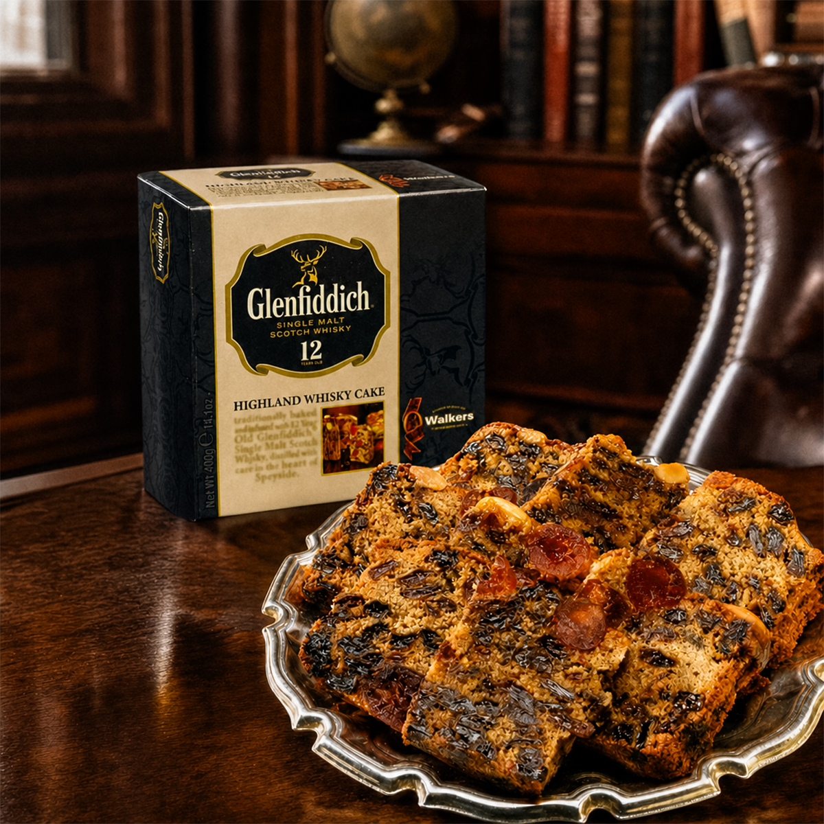 Walkers Glenfiddich Whisky Cake - 14.1oz (400g)
