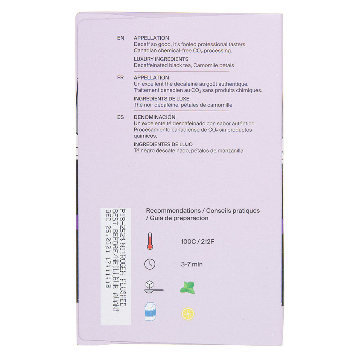Product packaging with text and icons on a white background