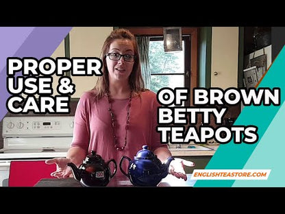 Video card for Proper Use & Care of Brown Betty Teapots
