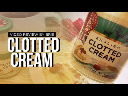 Video review of Clotted Cream with image of a jar of clotted cream
