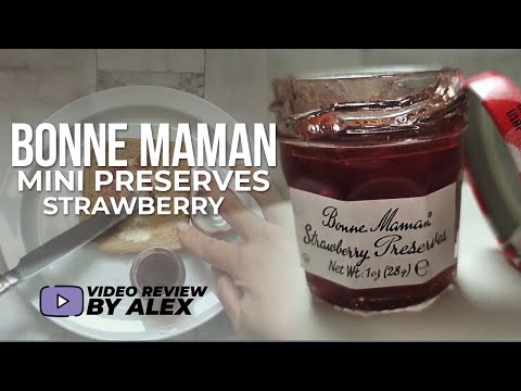 Video card for Bonne Maman Mini Preserves Strawberry Video Review by Alex