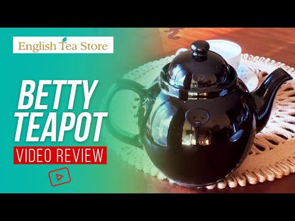 Video of a video review for Betty Teapot