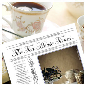 AI Generated newspaper on a table with a cup of tea