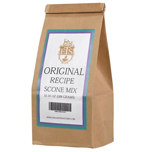 Bag of English Tea Store Original Recipe Scone Mix on a white background