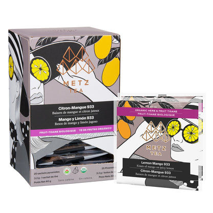 Metz Tea Citron-Mango 933 packaging on a white background