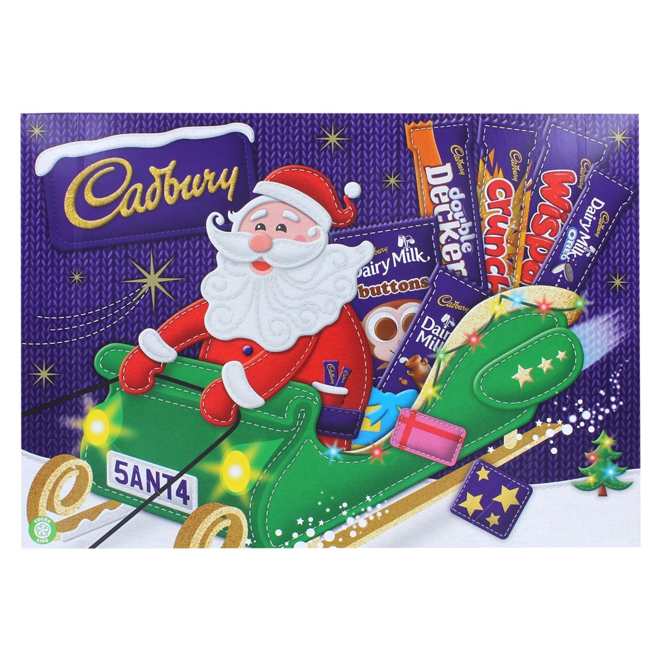 Cadbury Santa Selection Box - 4.4oz (125g)
